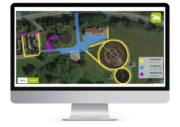 Creating location plans with miamapo